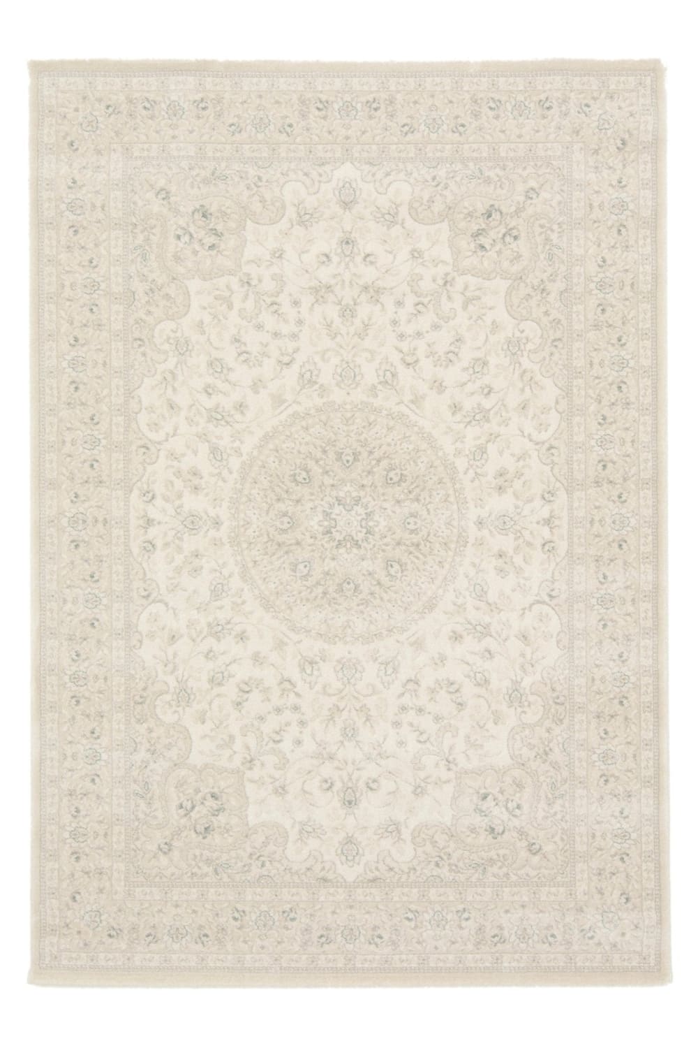 Tapis design doux et luxueux facile à entretenir beige 140 x 200 cm
