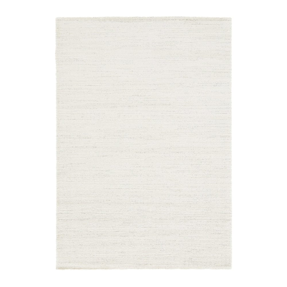 Tapis design ultra doux en fibres recyclées beige 200 x 290 cm