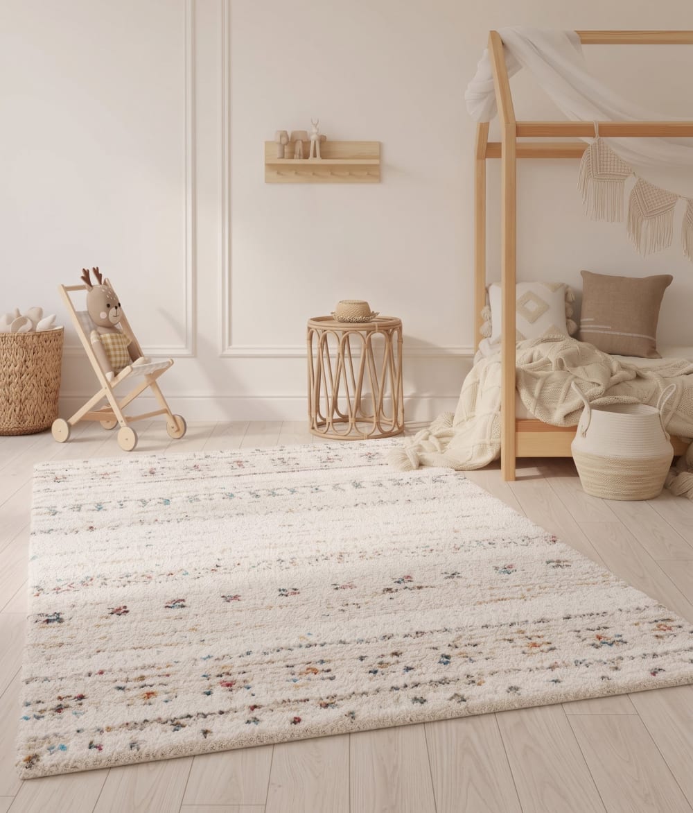Tapis design doux et volumineux de style ethnique 120 x 170 cm — vue 4