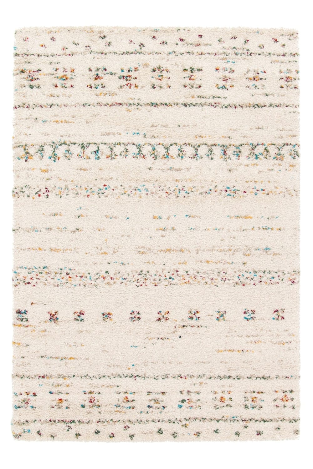 Tapis design doux et volumineux de style ethnique 200 x 290 cm