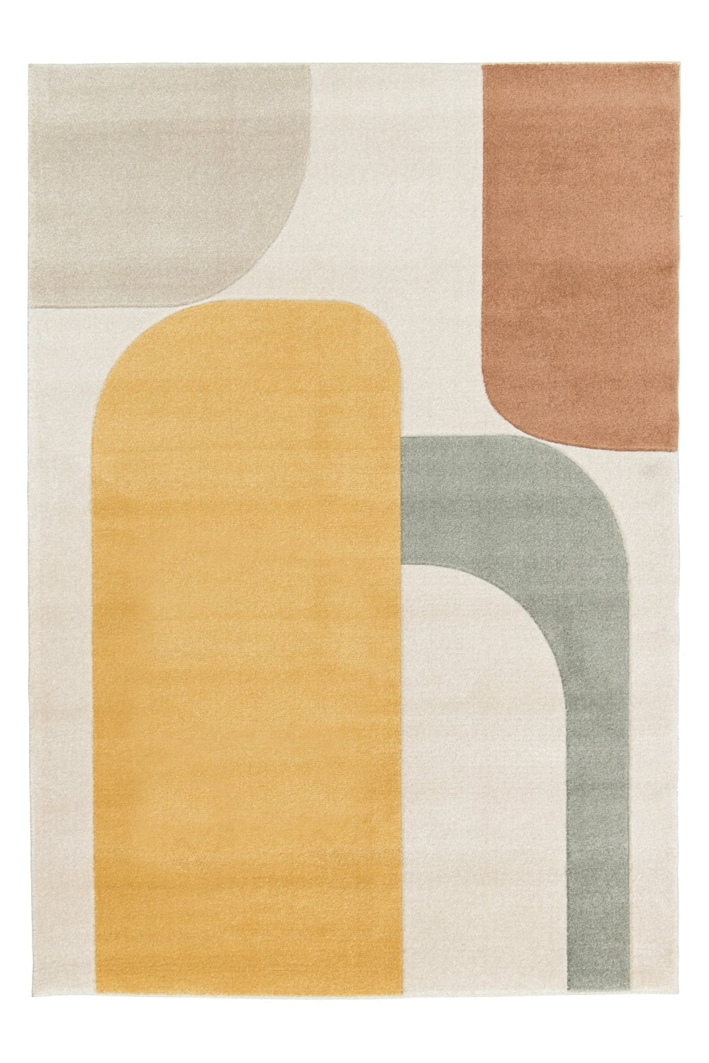 Tapis très doux et facile à entretenir multicolore 200 x 290 cm