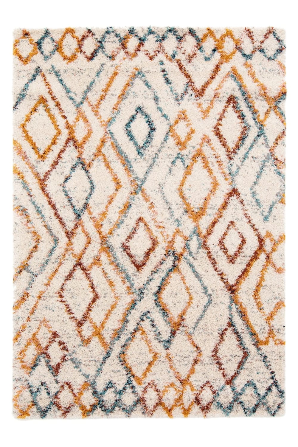 Tapis shaggy épais et doux facile à entretenir 200 x 290 cm