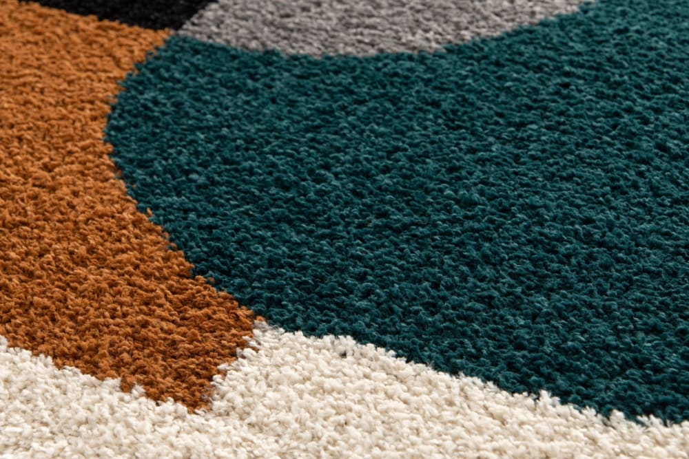 Tapis design épais et confortable multicolore 120 x 170 cm — vue 4