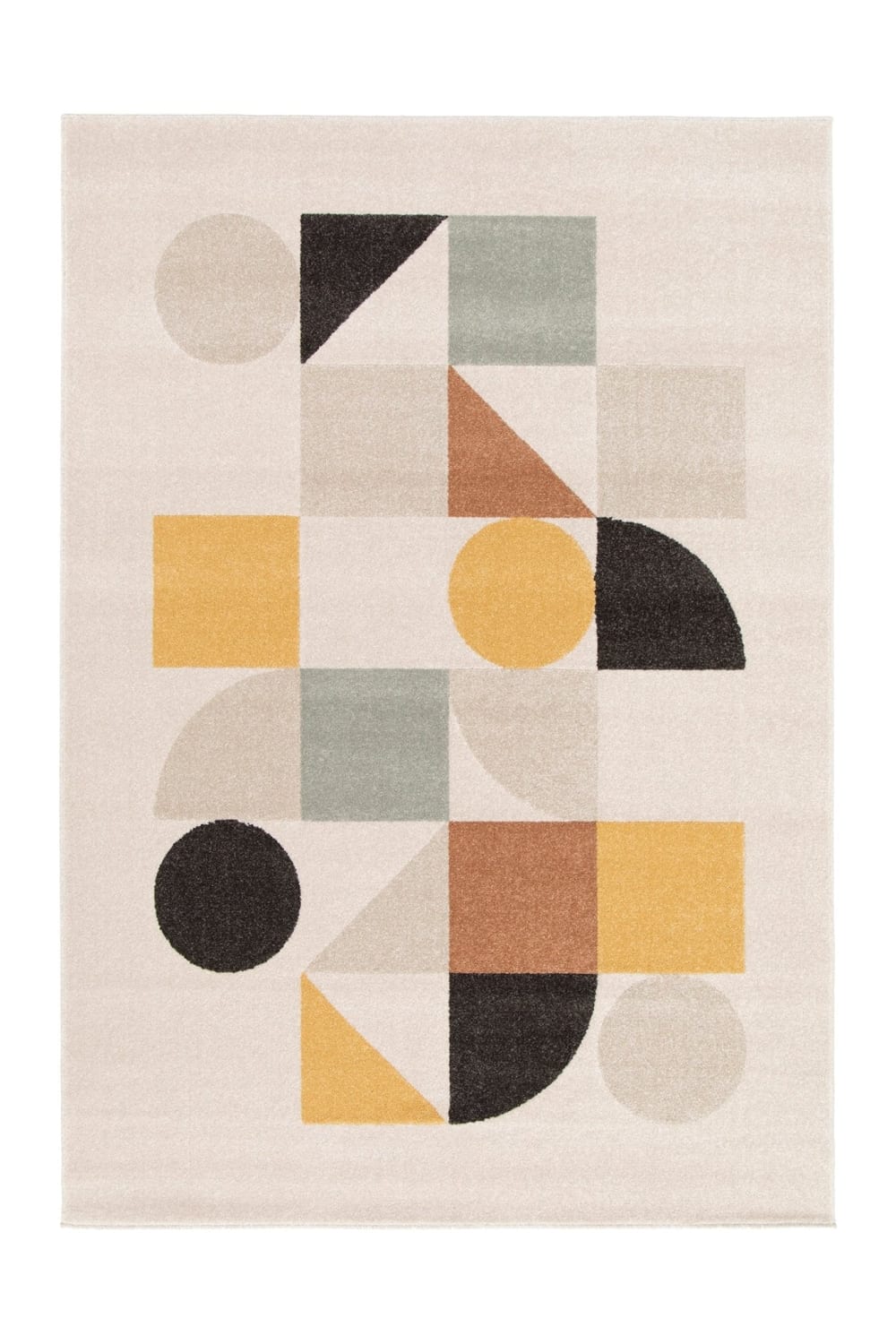 Tapis souple et doux facile à entretenir multicolore 200 x 290 cm