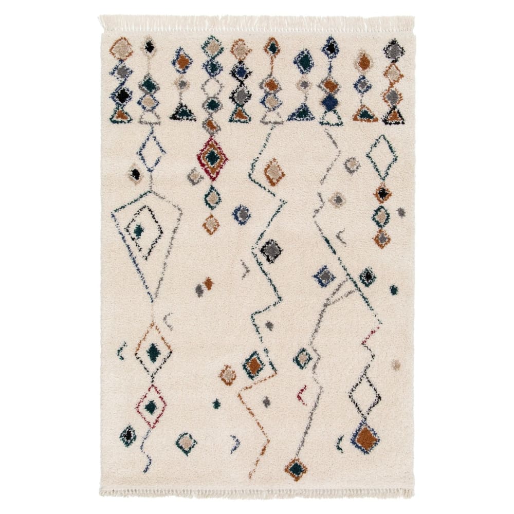 Tapis doux et design style ethnique multicolore 200 x 290 cm - Maisons du Monde