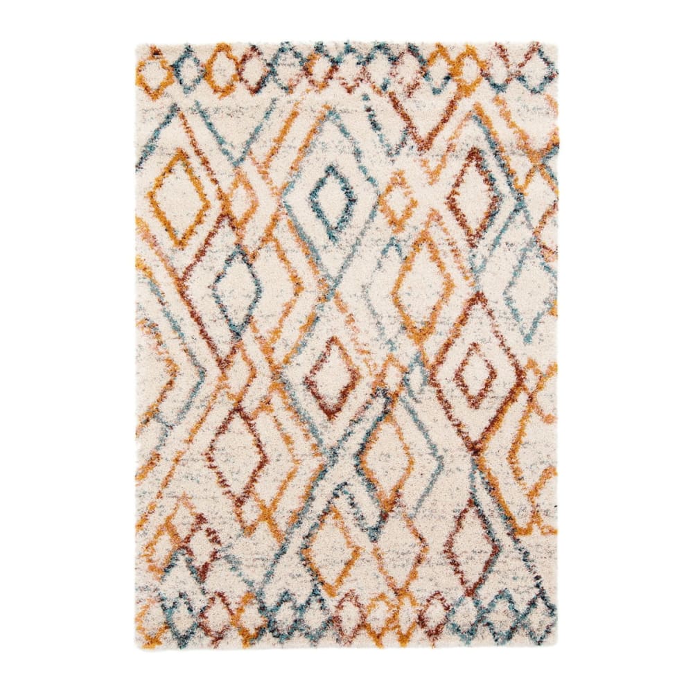 AFK Living Teppich Shaggy dick weich pflegeleicht 160 x 230 cm style modern Mehrfarbig Öko-Tex Zertifikat Pp - Polypropylen
