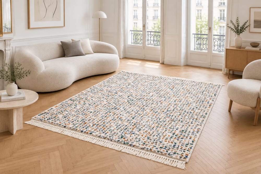 Tapis doux et design style ethnique multicolore 120 x 170 cm - Maisons du Monde