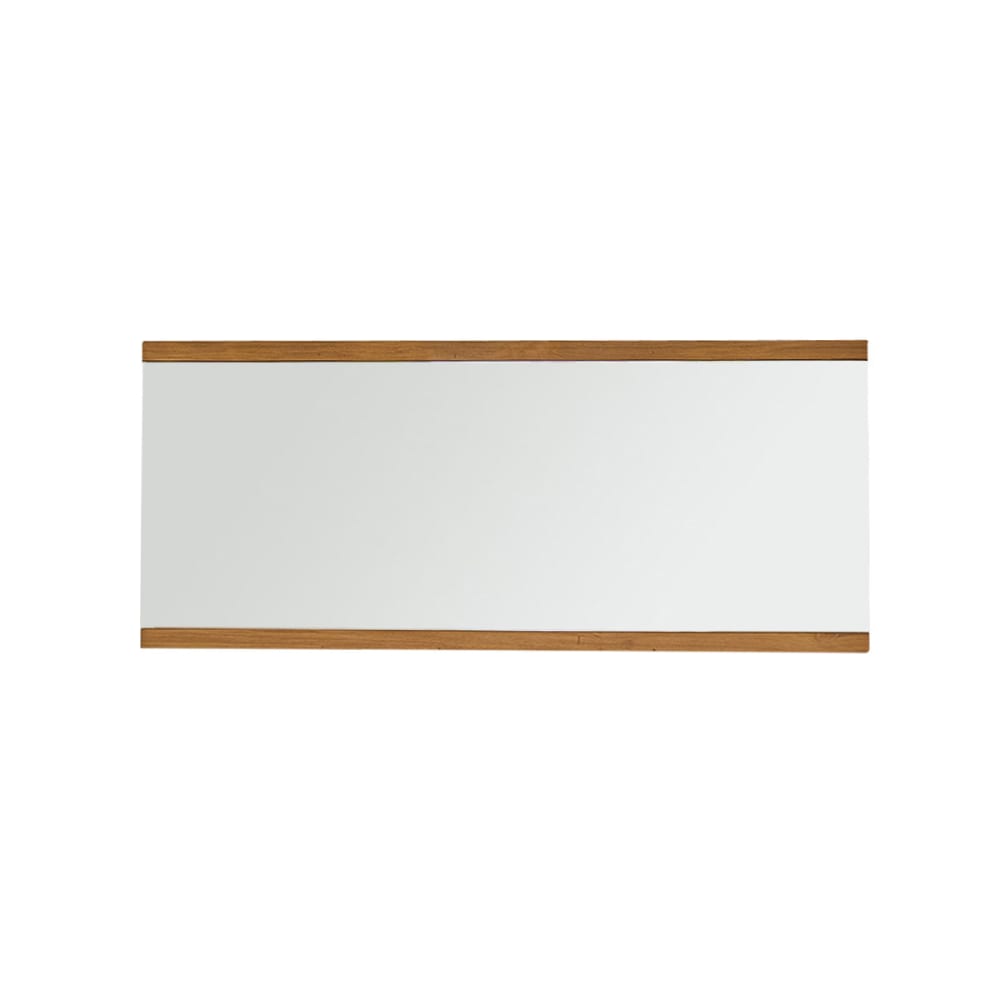 Miroir en teck recyclé rectangulaire 140 cm