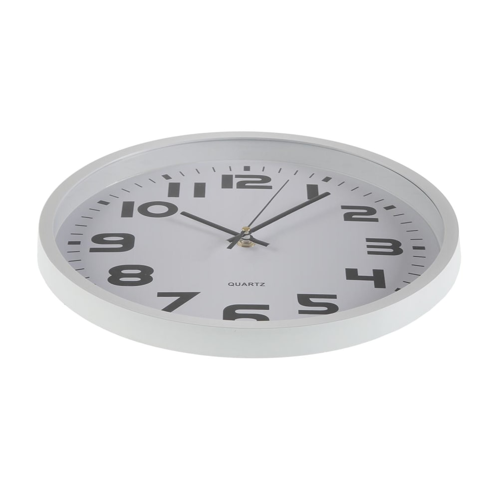 Horloge murale en plastique blanc - Maisons du Monde