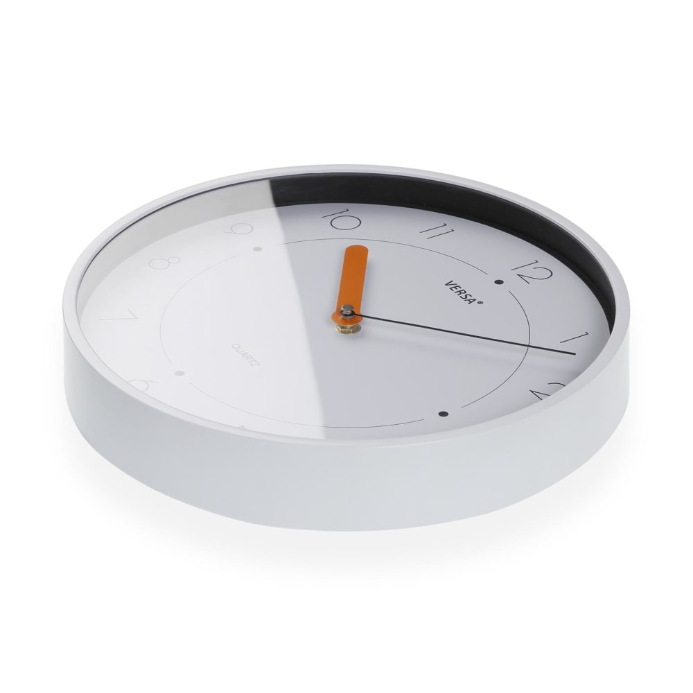 Horloge murale en plastique blanc - Maisons du Monde