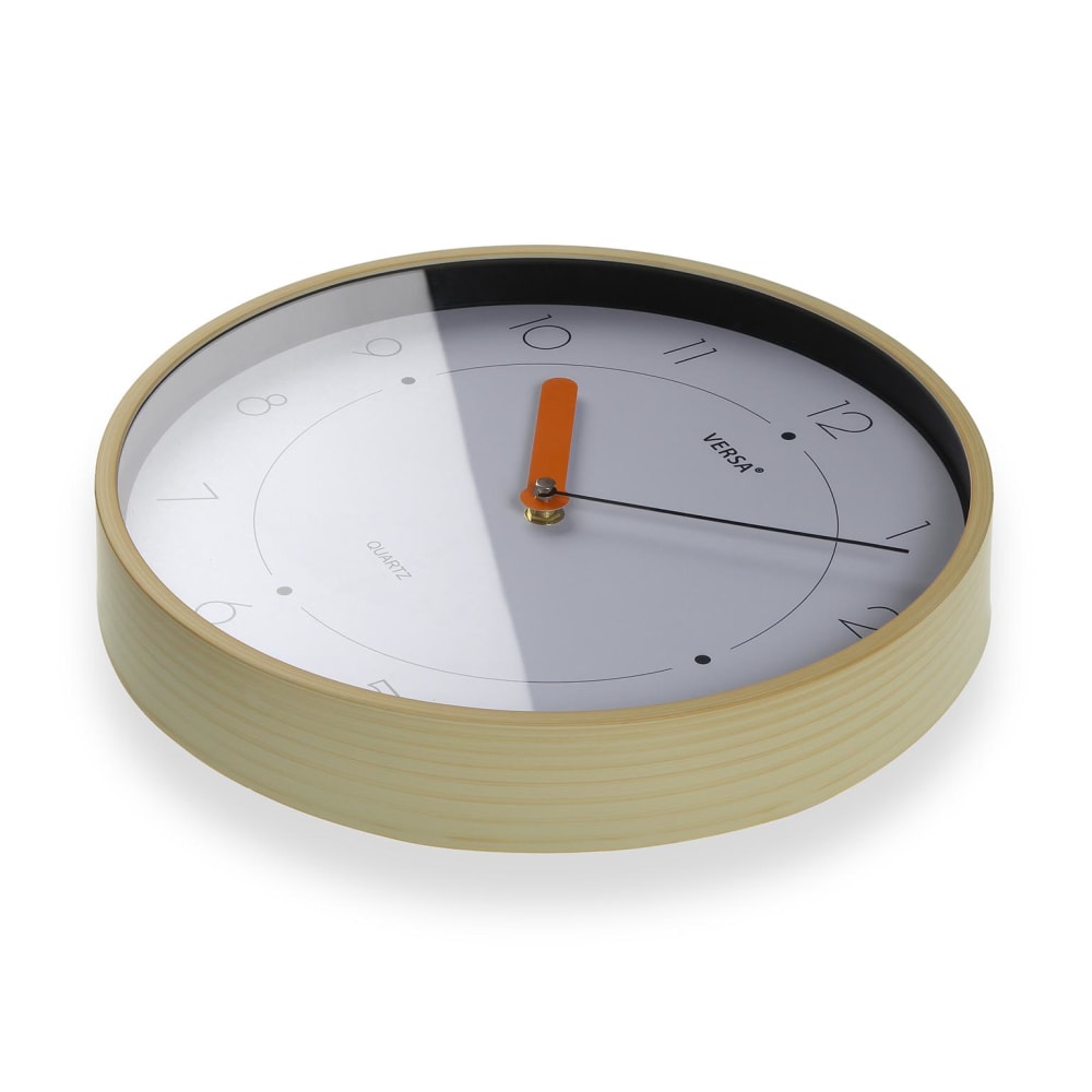 Horloge murale en plastique blanc - Maisons du Monde