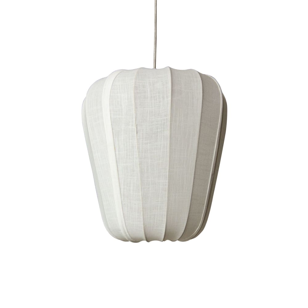 Suspension en coton ivoire et métal h39cm — vue 3