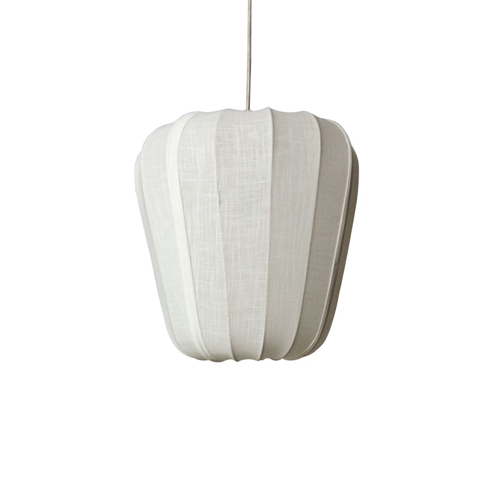 Suspension en coton ivoire et métal h35cm - Maisons du Monde