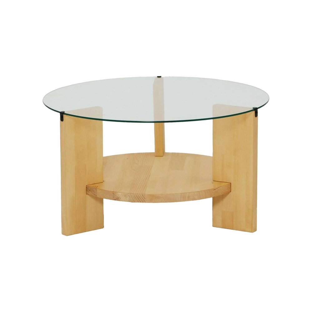 Table basse en bois massif