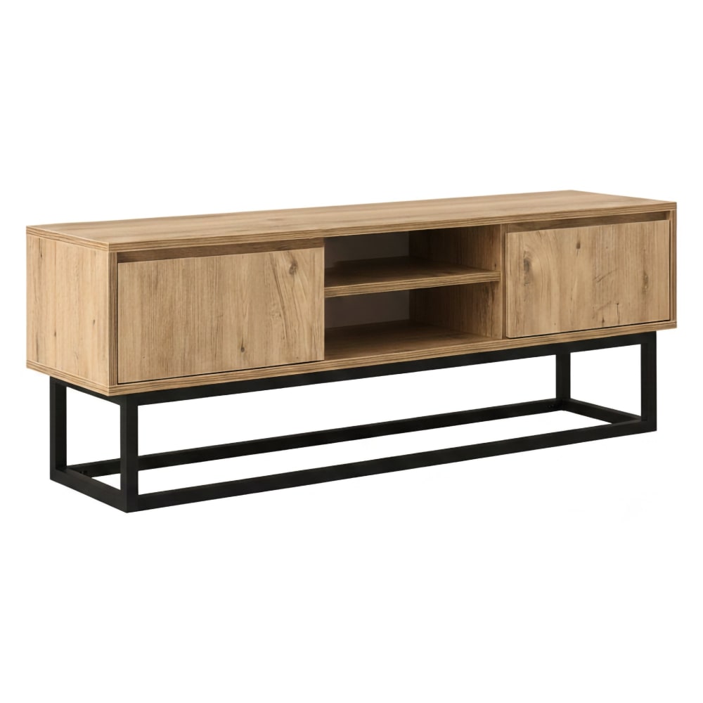 Dmora Mueble de televisión efecto madera