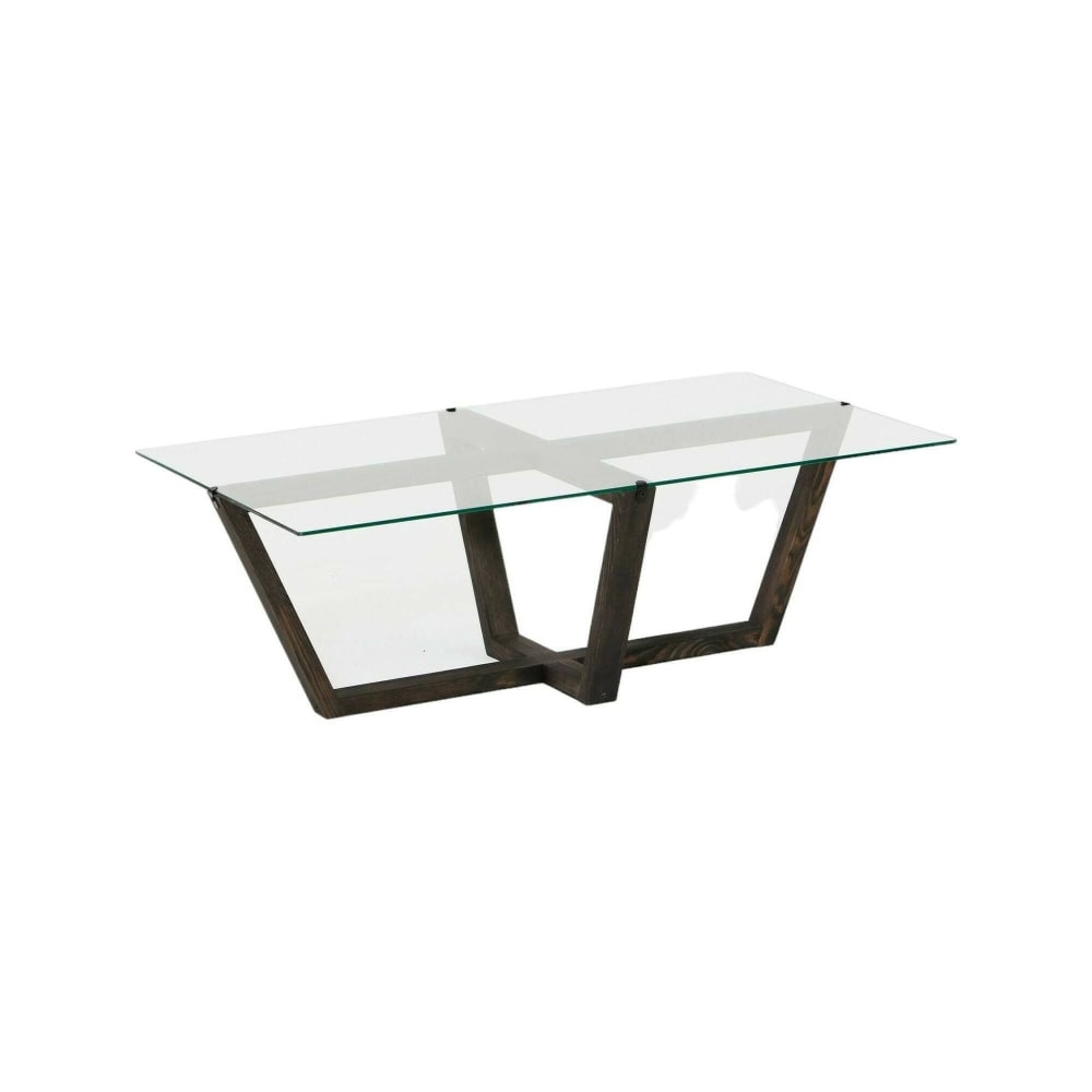 Table basse en bois massif