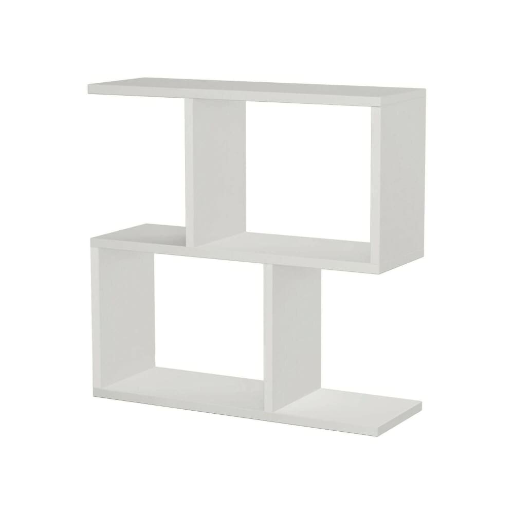 Dmora Wohnzimmertisch Holzeffekt weiß 60x20 cm style modern - Holz