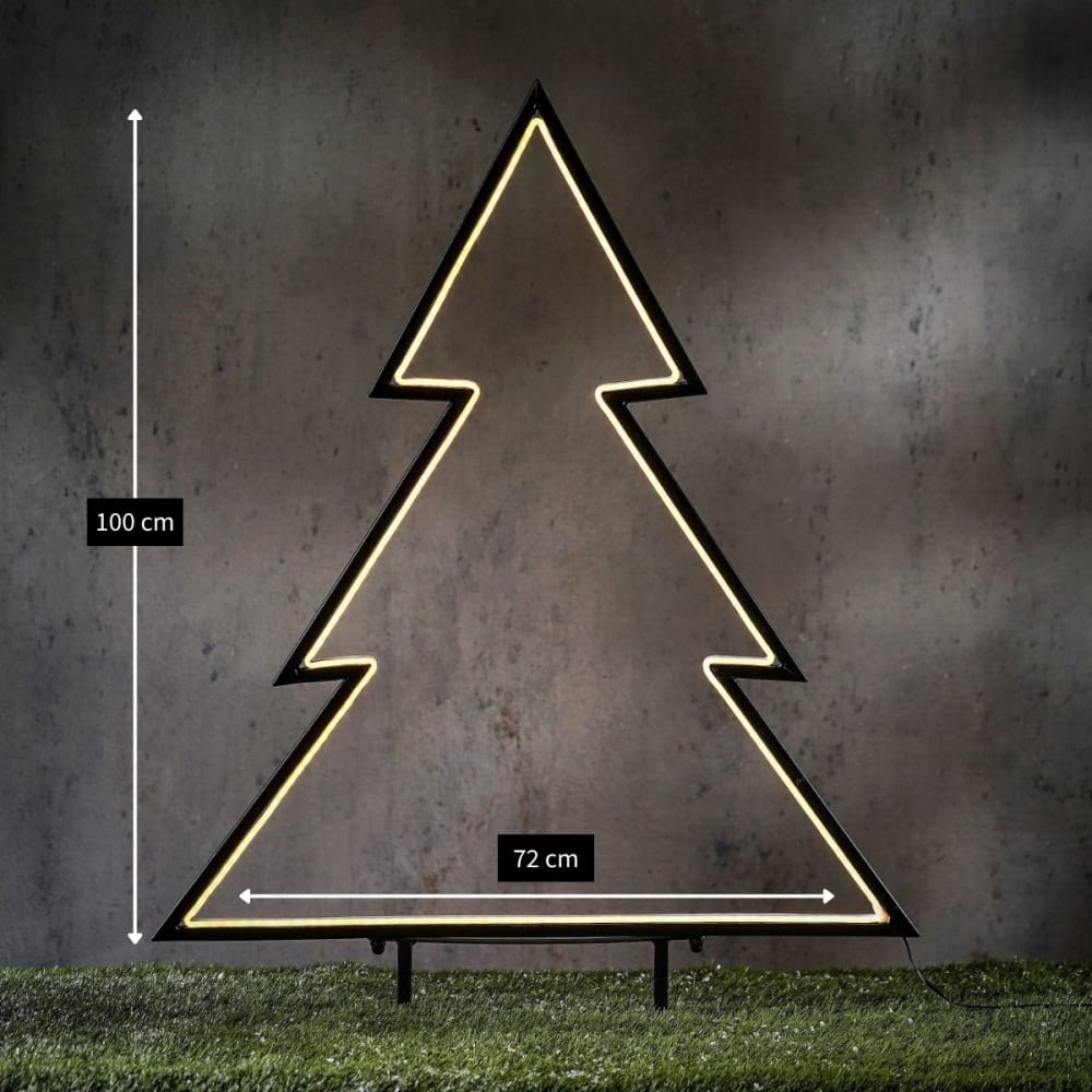 Spot à piquer noir fer h100xl1xl72cm - Maisons du Monde