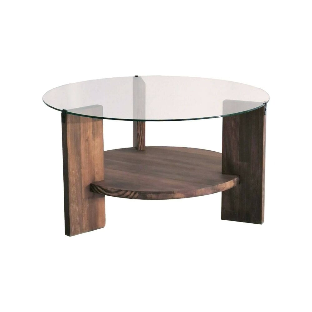 Table basse en bois massif