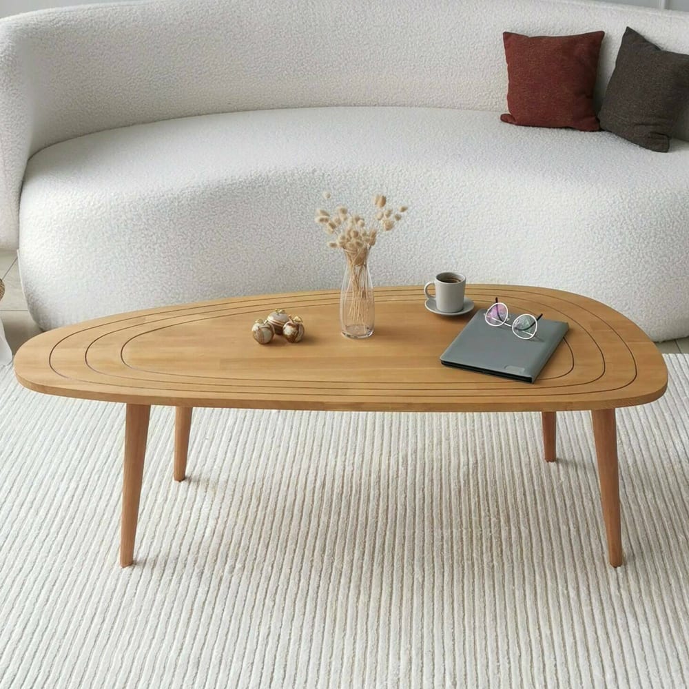 Wohnzimmertisch Holz eiche 115x50 cm - Maisons Du Monde