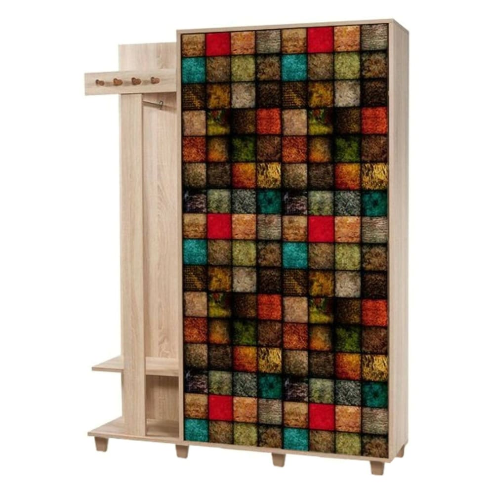 meuble d'entrée effet - multicolore