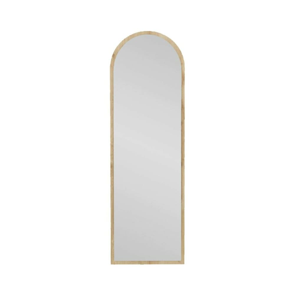 Dmora Spiegel Holzeffekt eiche 50x2 cm style modern Braun Holz
