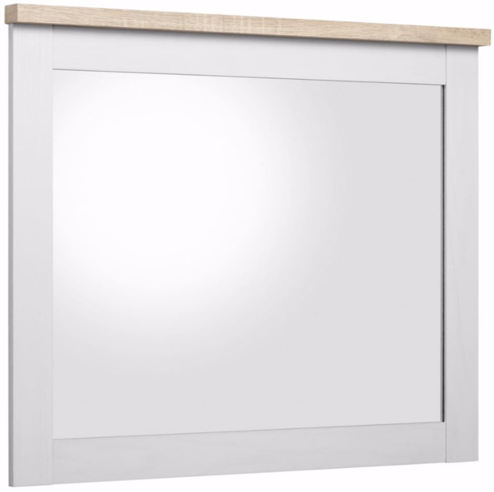 Miroir en effet chêne blanc