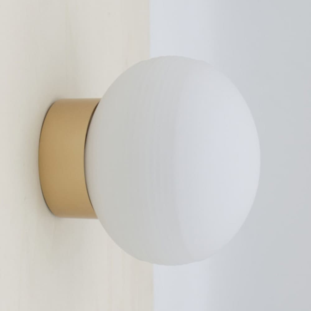 Applique salle de bains laiton