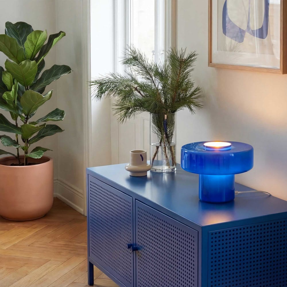 Lampe à poser en verre — vue 3
