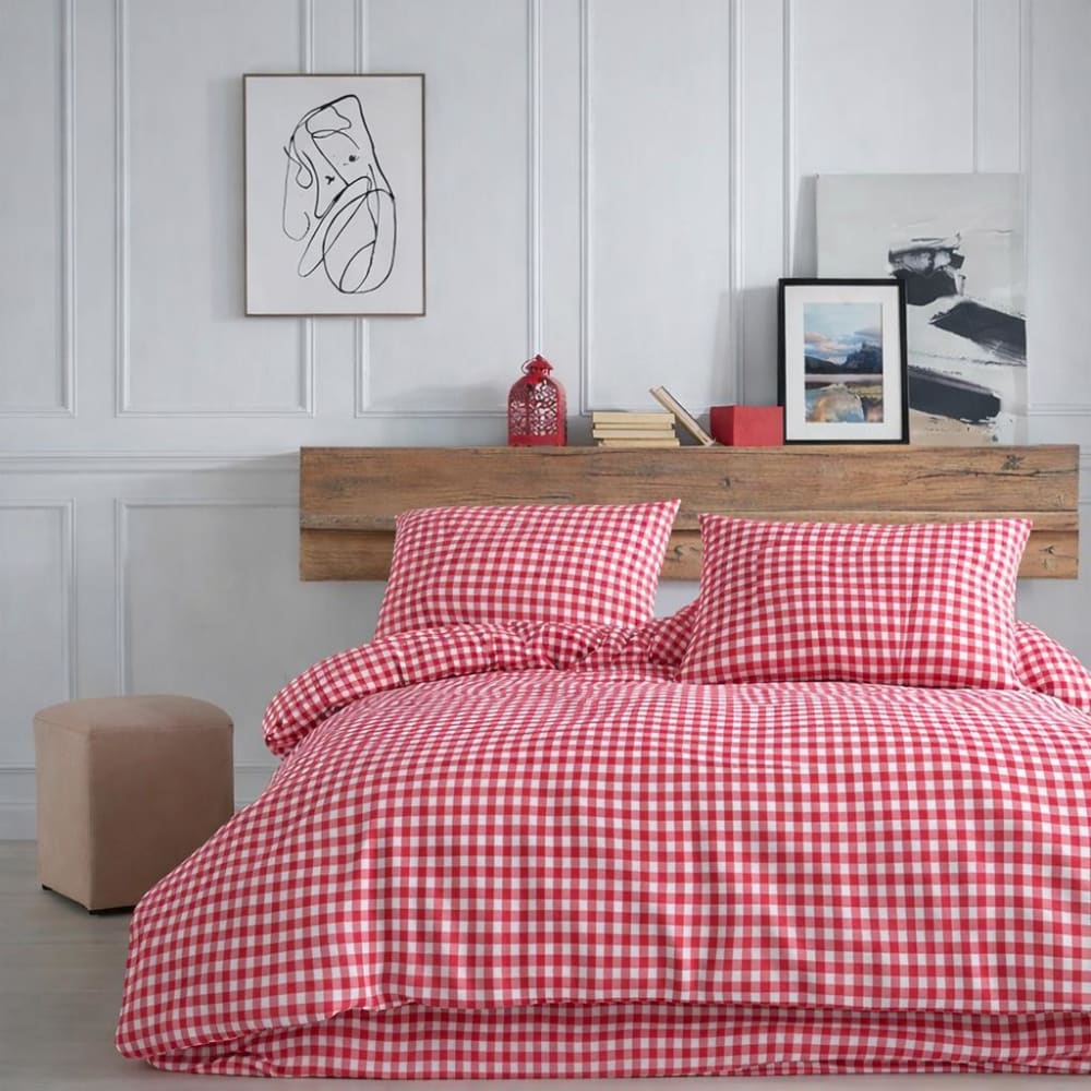 Parure de lit  2 personnes  200x200 cm coton imprimé