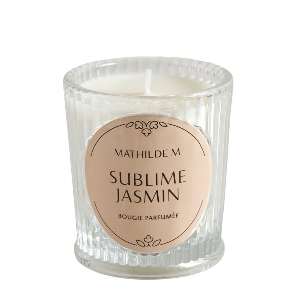 Mathilde M Bougie parfumée 65 g - sublime jasmin Blanc Cire
