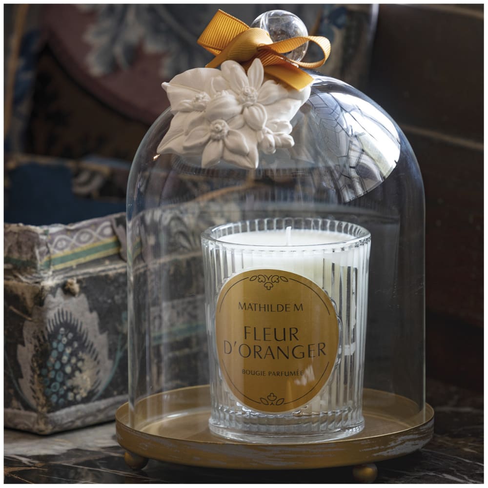 Bougie parfumée 145 g - fleur d'oranger - Maisons du Monde