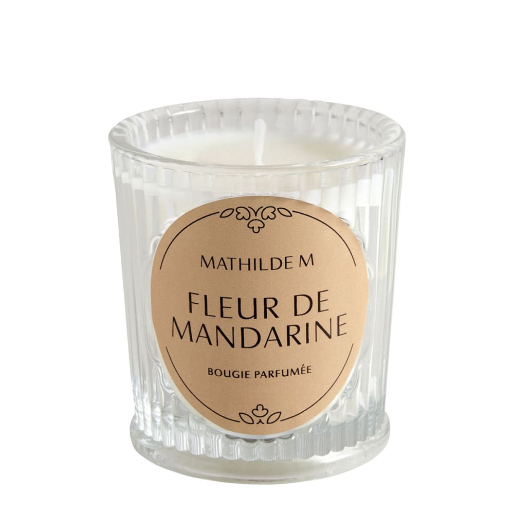Mathilde M Bougie parfumée 65 g - fleur de mandarine Blanc Cire