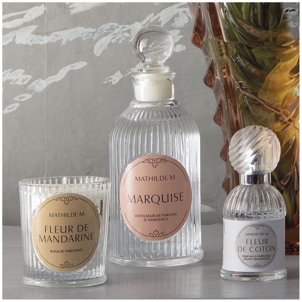 Bougie parfumée 65 g - fleur de mandarine - Maisons du Monde