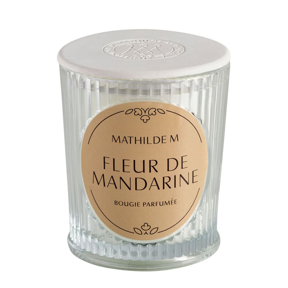 Mathilde M Bougie parfumée 145 g - fleur de mandarine Blanc Cire