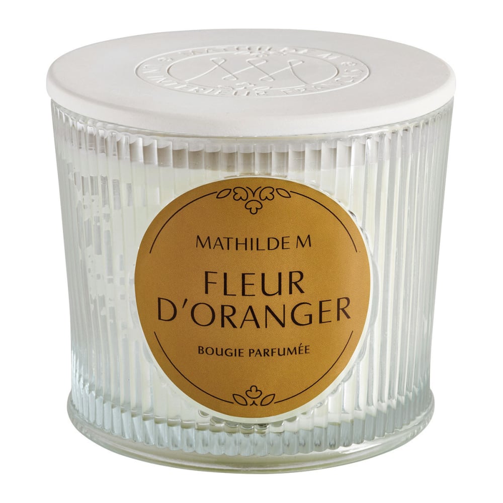 Mathilde M Bougie parfumée 400 g - fleur d'oranger Blanc Cire