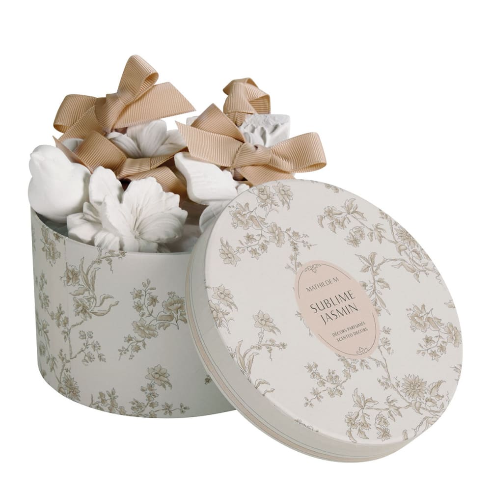 Coffret de 5 décors parfumés - sublime jasmin