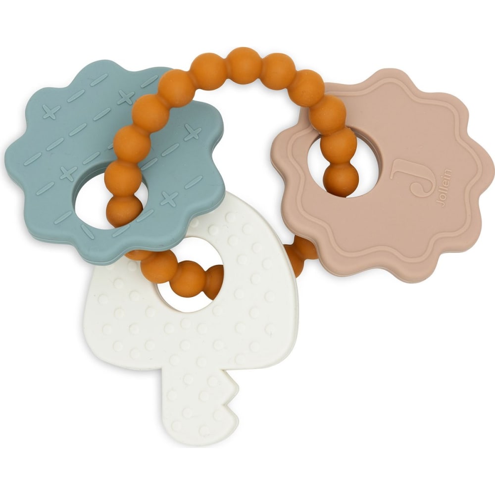 Anneau de dentition en silicone beige