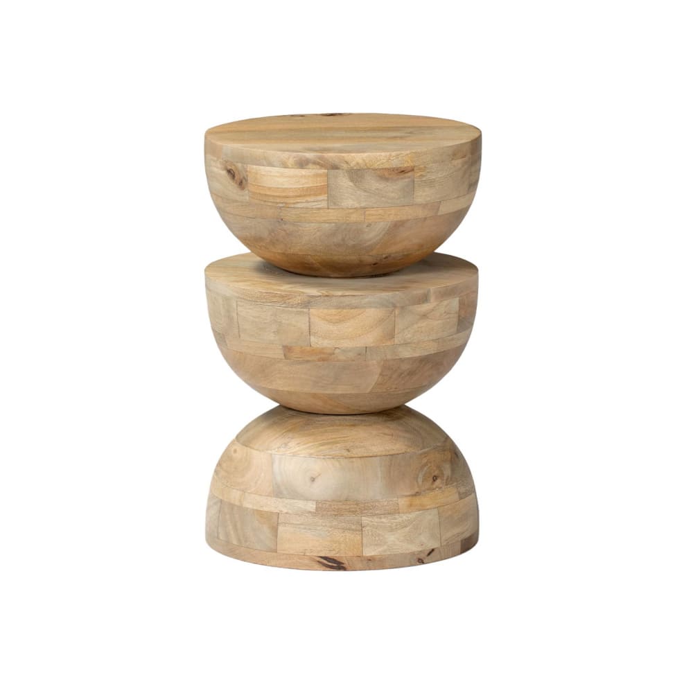 Table d'appoint en bois de manguier naturel d30 - Maisons du Monde