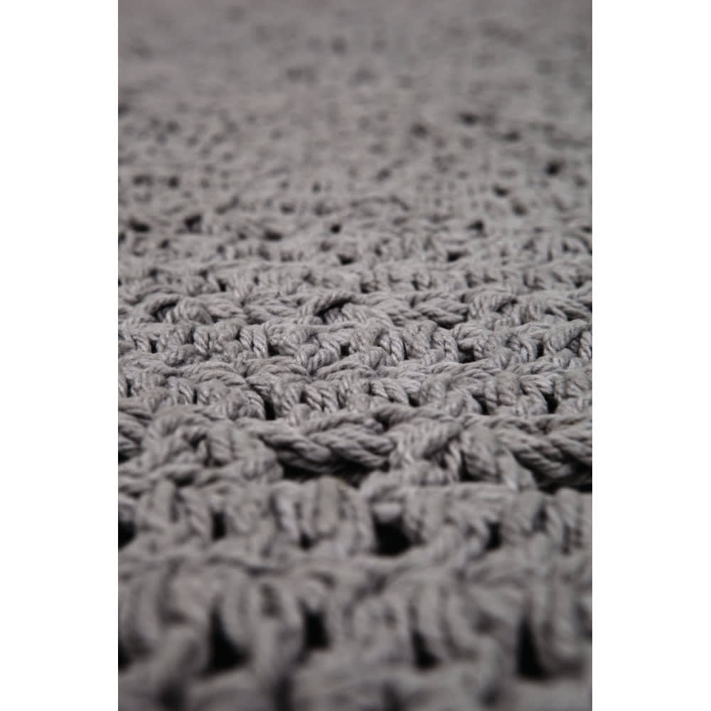 Tapis en coton gris - Maisons du Monde