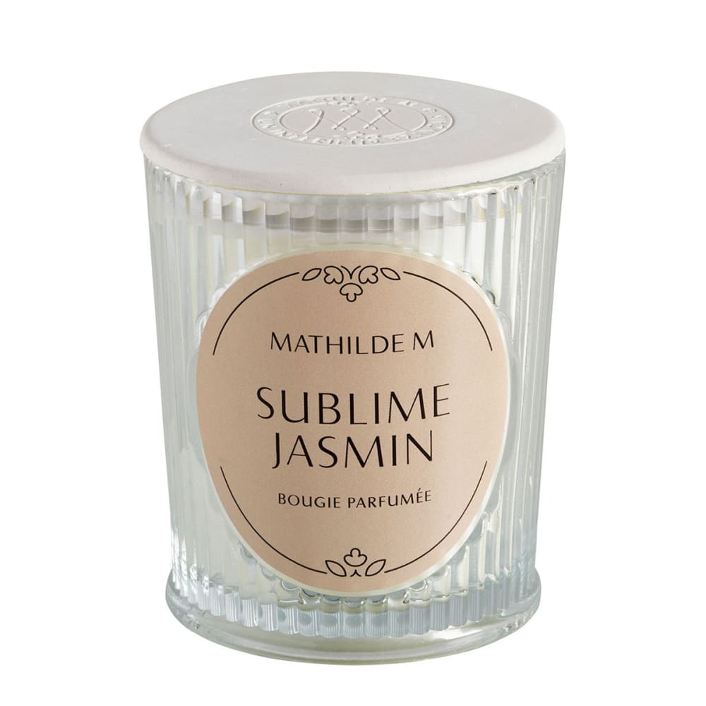 Mathilde M Bougie parfumée 145 g - sublime jasmin Blanc Cire