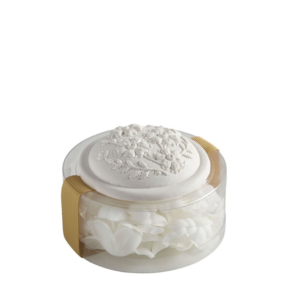Mathilde M Boîte de pétales de savon parfumés - parfum rose Blanc Pvc - Poly Chlorure De Vinyle