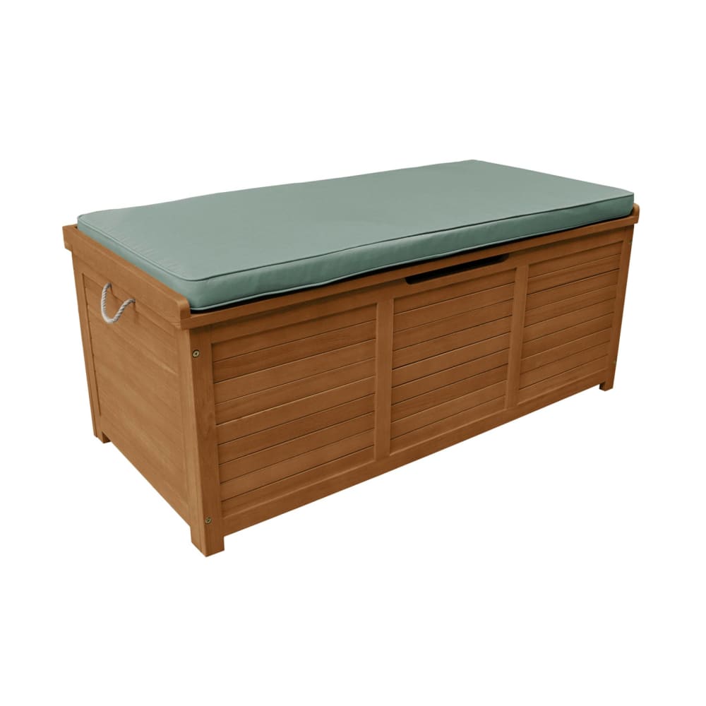 Coffre de jardin 200l en bois - caja kaki