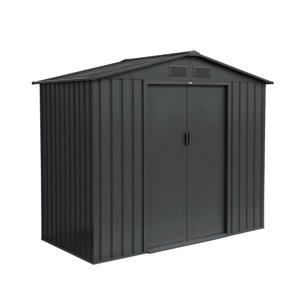 Abri de jardin en métal, 2,71 m² anthracite - Maisons du Monde