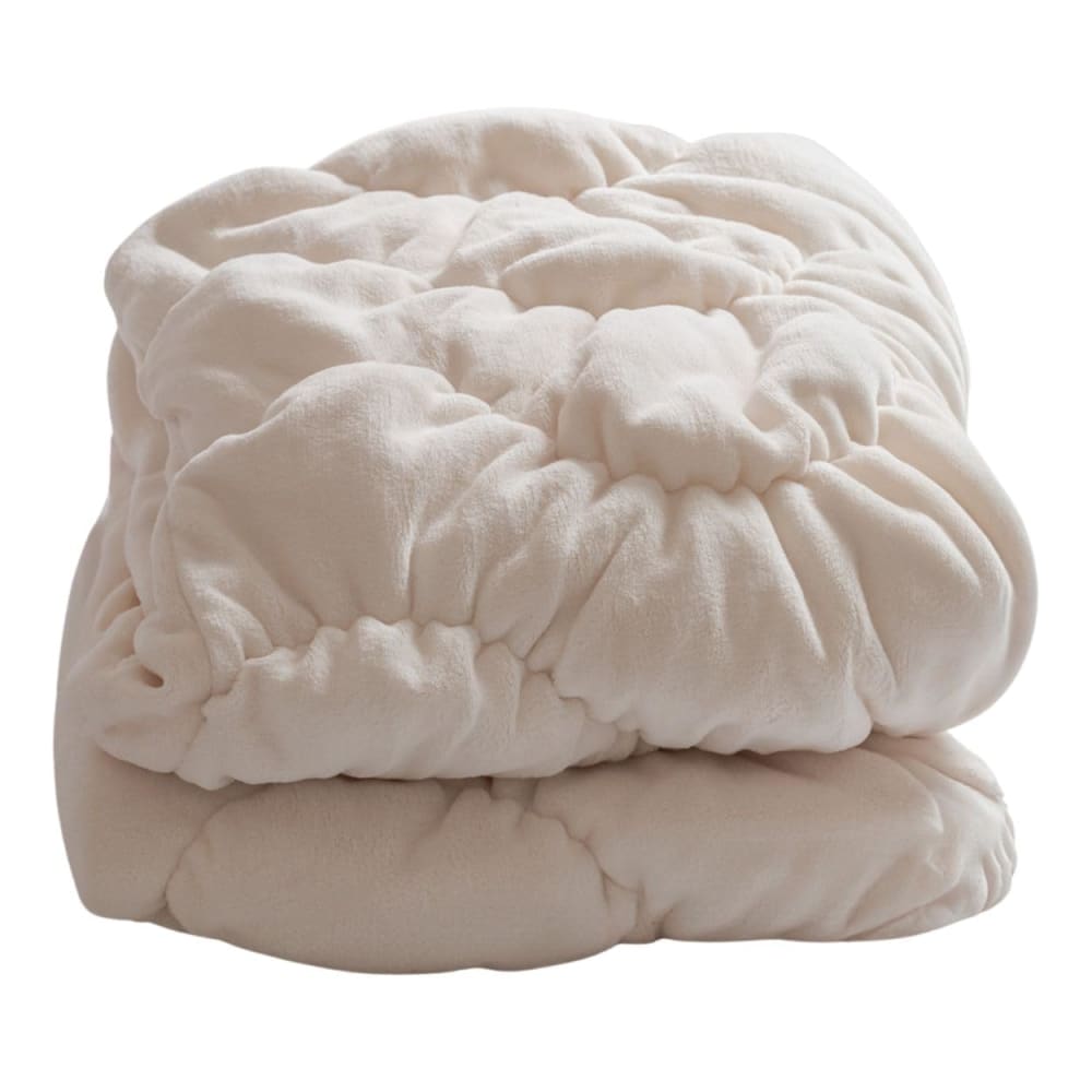 Flamingueo Sofadecke aus 100% Polyester, Weiß Beige Pes - Polyester