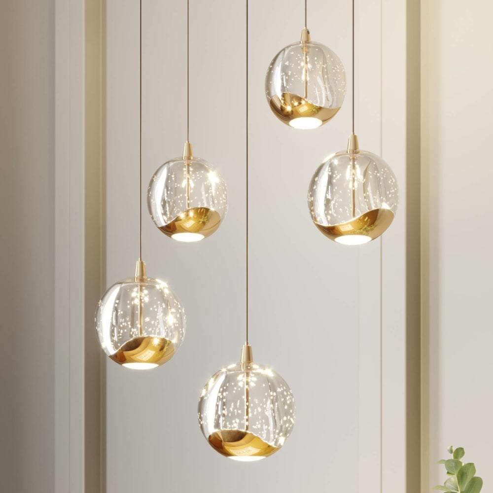 Suspension en verre en Verre Transparent