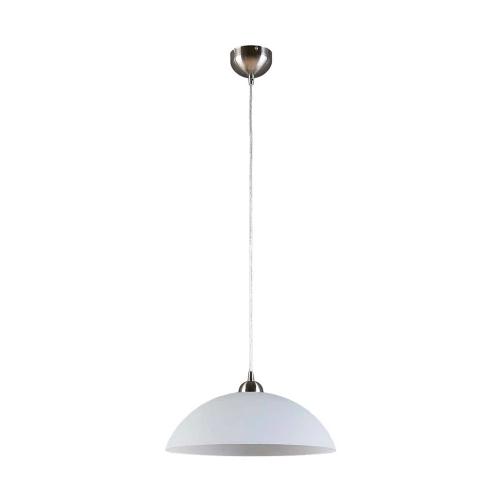 Lindby Pendelleuchte aus Glas, weiß style modern - Glas