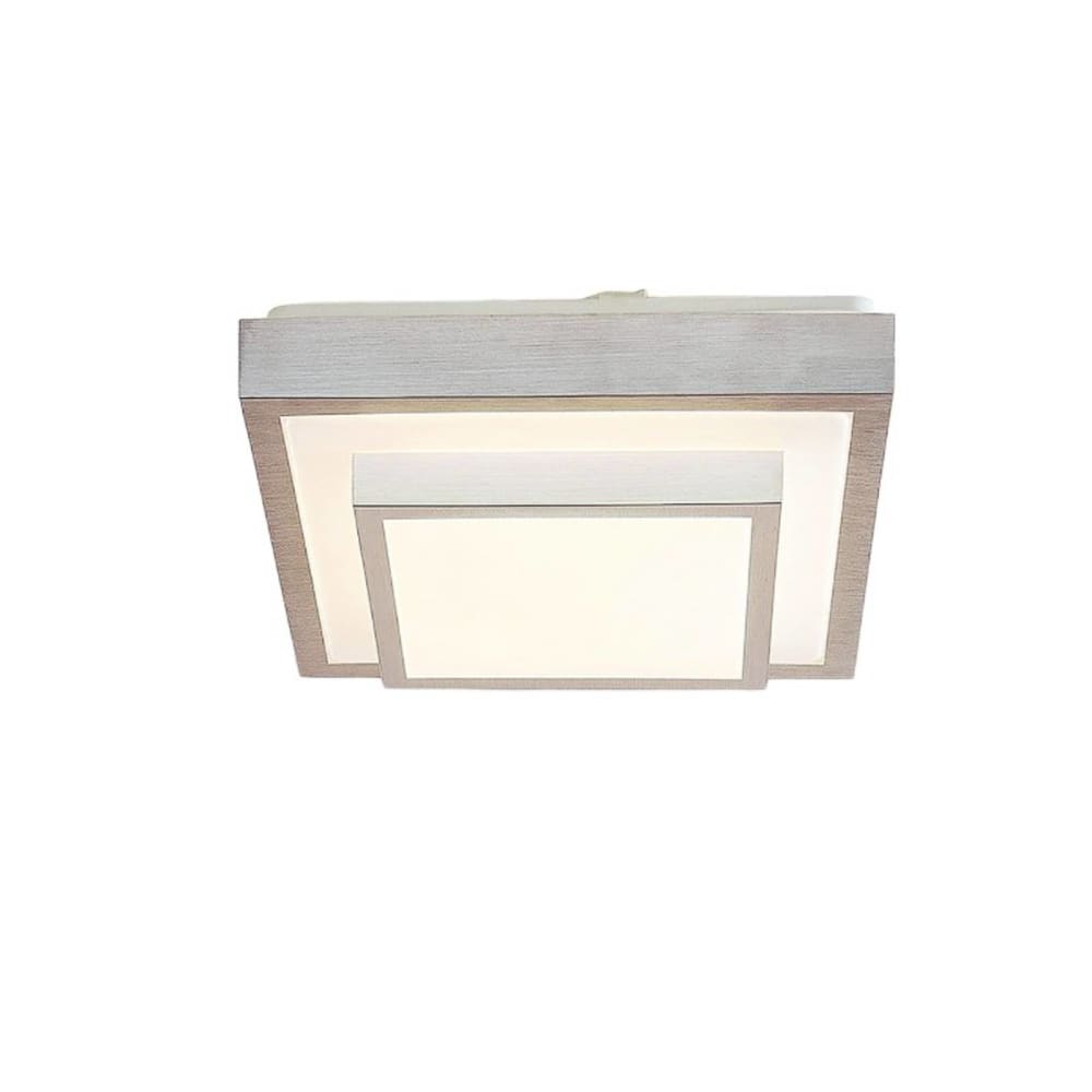 Lindby LED Deckenleuchte aus Metall, grau style modern - Metall