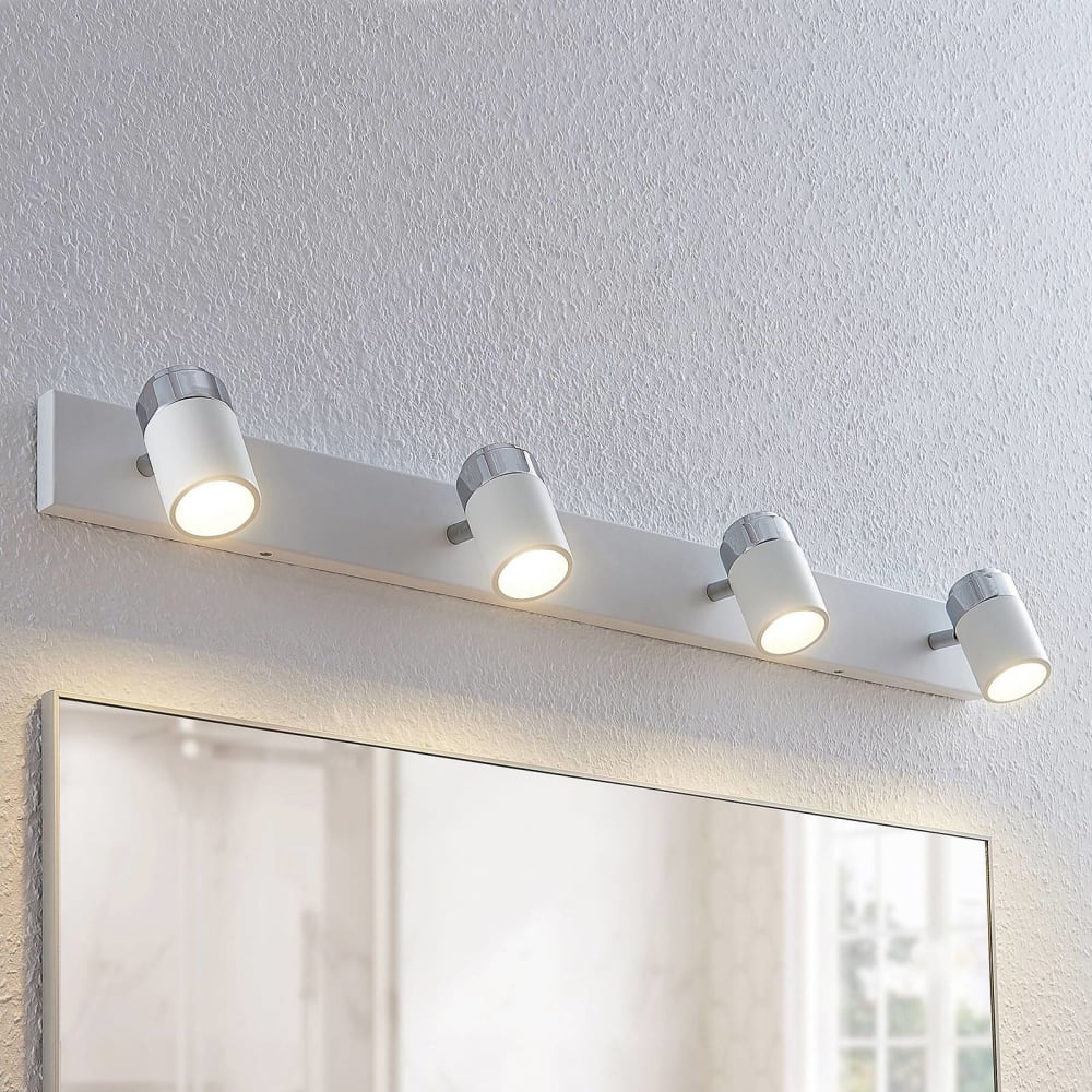 Lindby Strahler aus Metall, weiß style modern - Metall