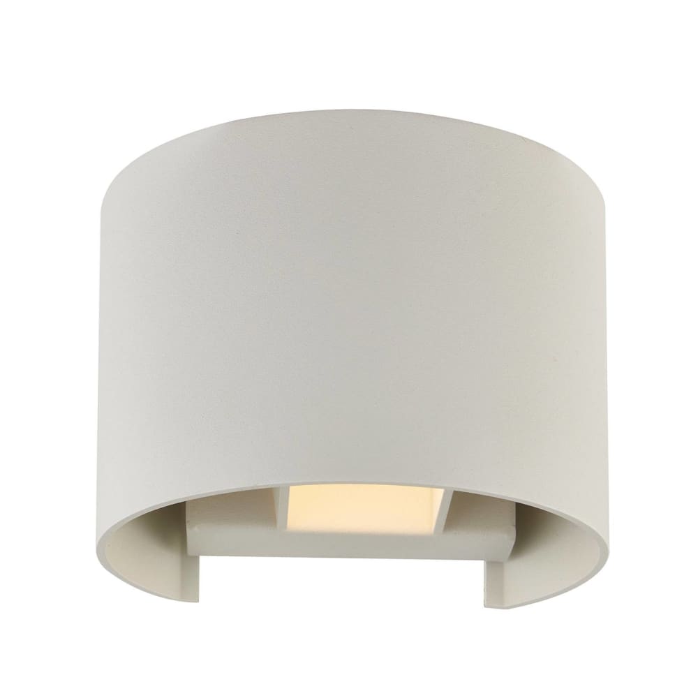 Wandleuchte, Wandlampe Innen Aus Aluminium, Weiß